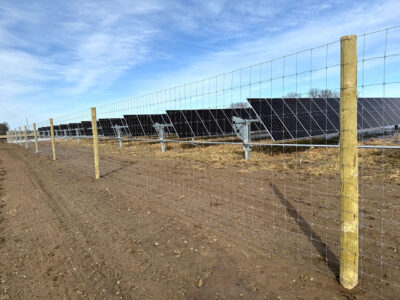 Solar Field Fence