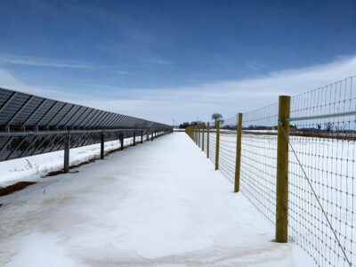 WBWT Solar Field Fencing