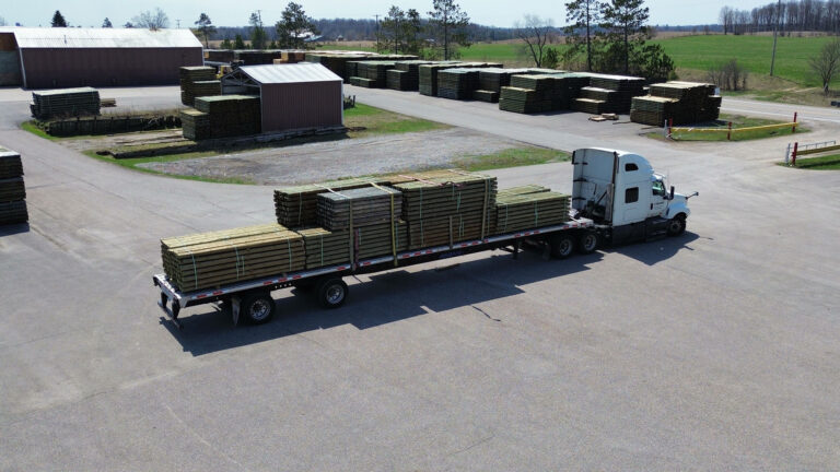 How Many CCA-Treated Fence Posts Fit on a Truck?